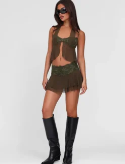 Tiger Mist Sets|Tops<ADELINA TOP