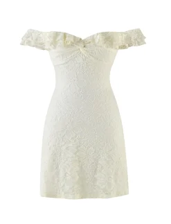 Tiger Mist Dresses<DENALI LACE MINI DRESS