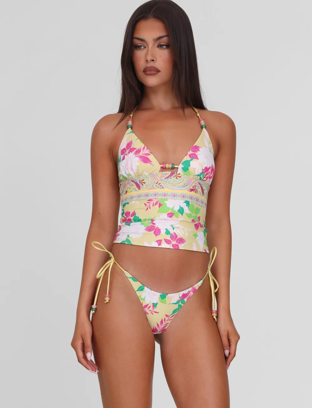 Tiger Mist Bikinis<FINLEA TANKINI TOP