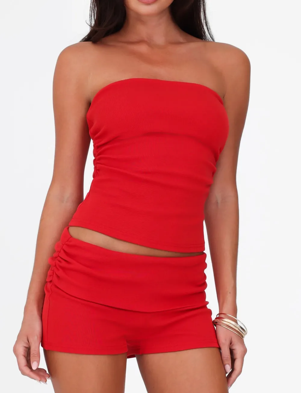 Tiger Mist Sets|Tops<HARRIETT RIB TUBE TOP