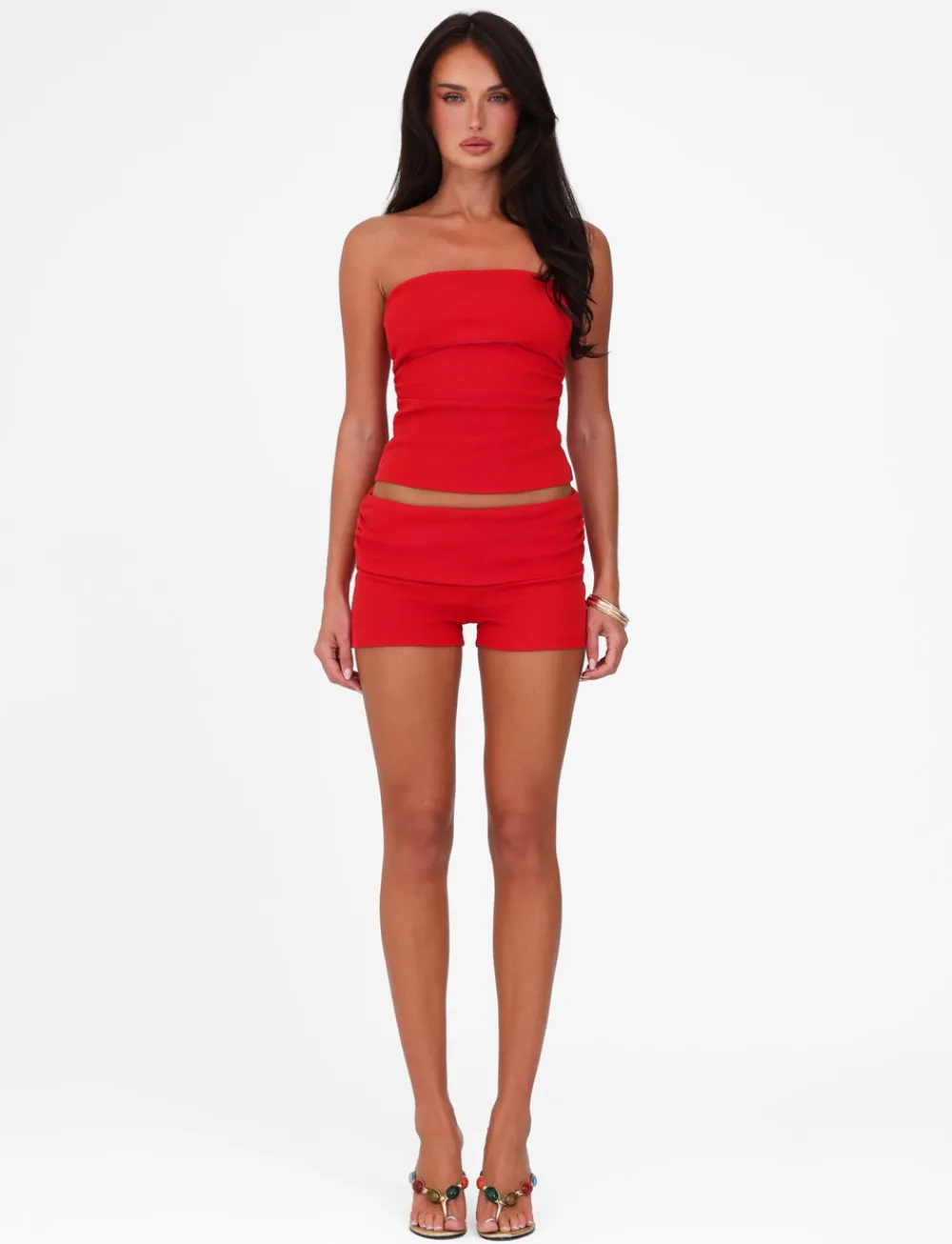Tiger Mist Sets|Tops<HARRIETT RIB TUBE TOP