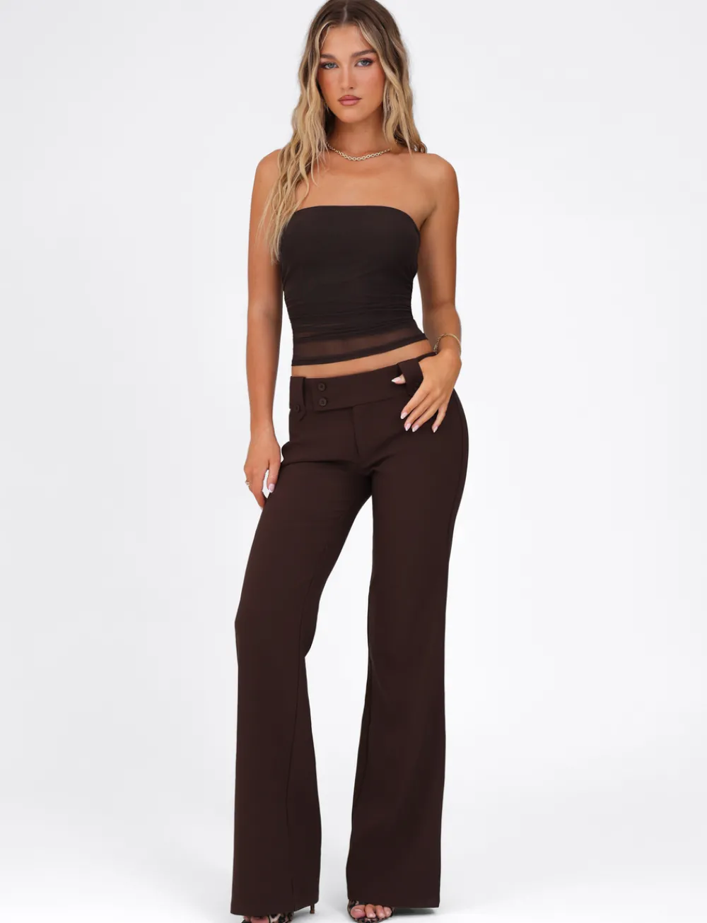 Tiger Mist Tops<HARRIETT TUBE TOP