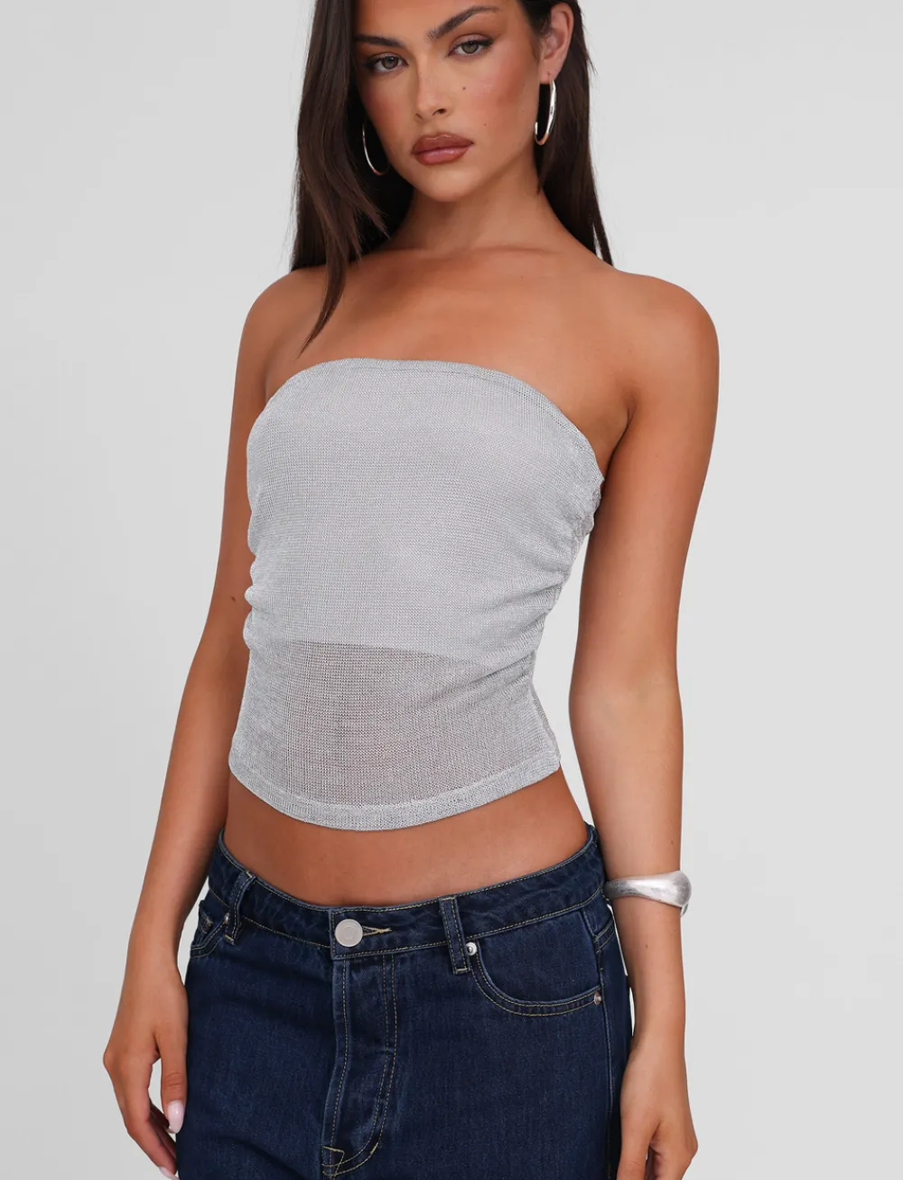 Tiger Mist Tops<HARRIETT TUBE TOP
