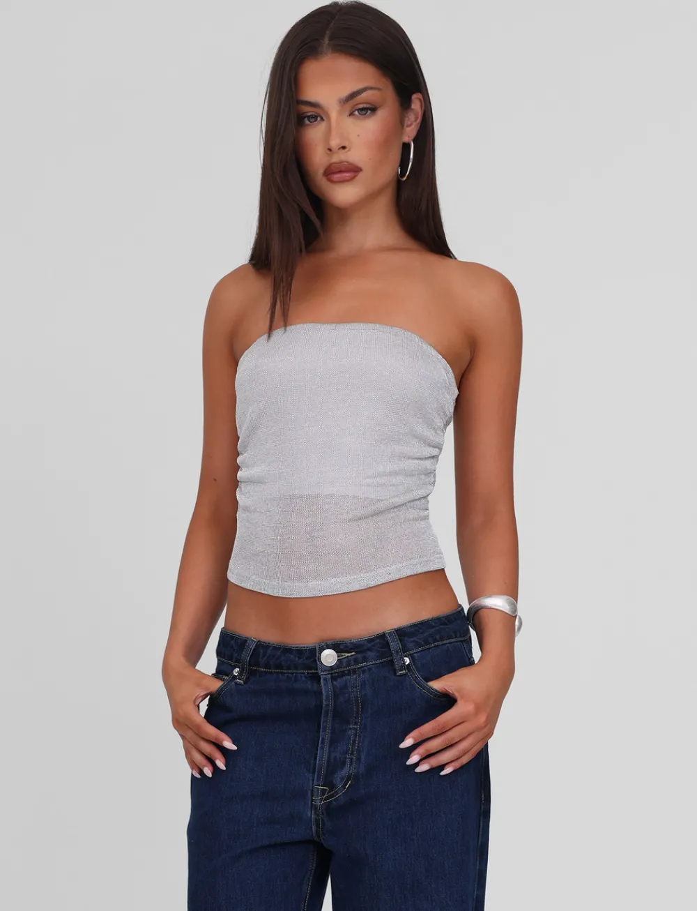 Tiger Mist Tops<HARRIETT TUBE TOP