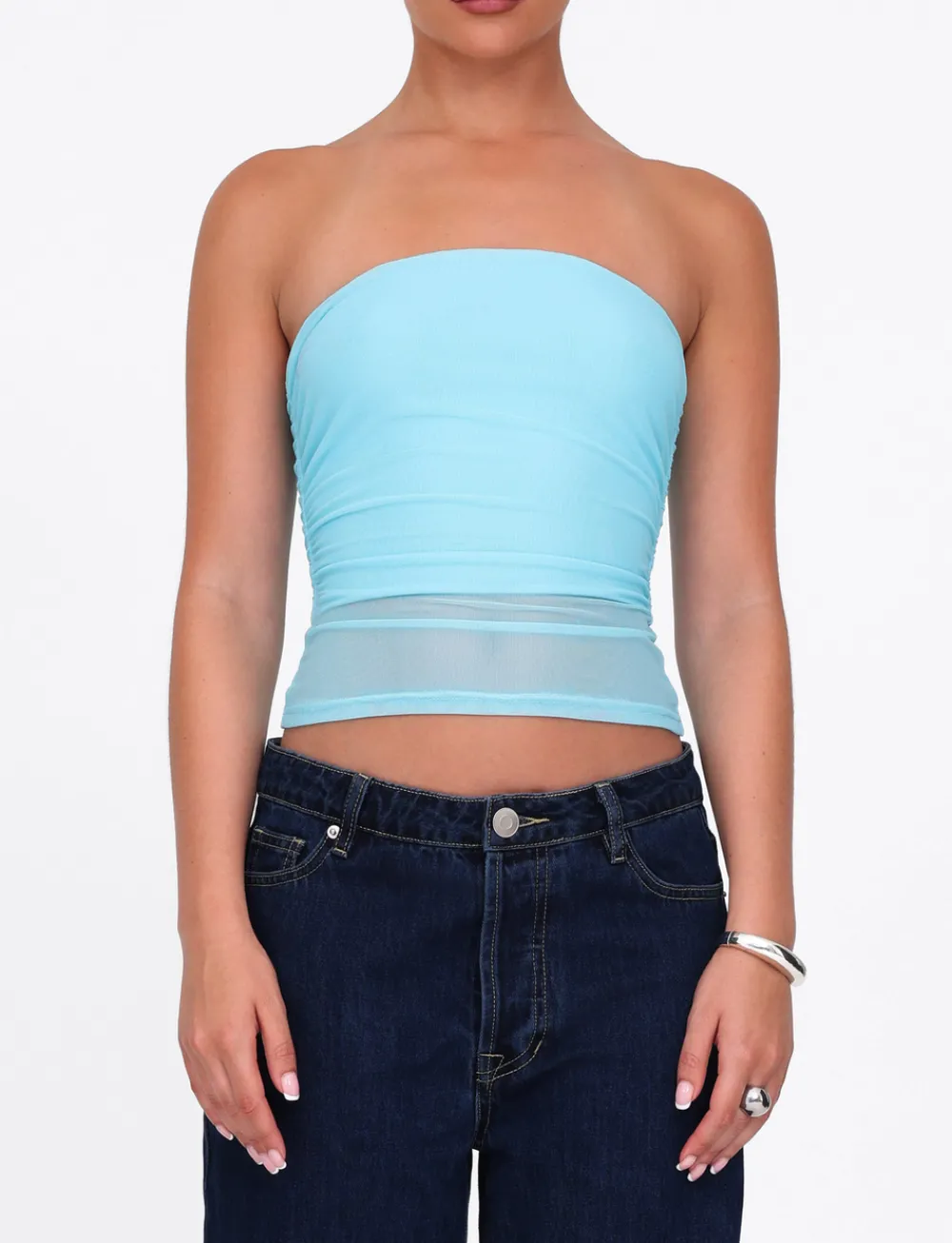 Tiger Mist Tops<HARRIETT TUBE TOP