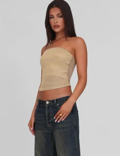 Tiger Mist Tops<HARRIETT TUBE TOP