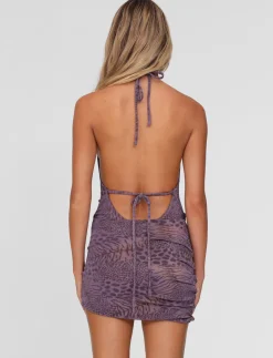 Tiger Mist Dresses<INDIGO MINI DRESS