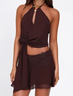 Tiger Mist Skirts|Sets<INDIGO MINI SKIRT