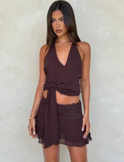Tiger Mist Sets|Tops<INDIGO TOP