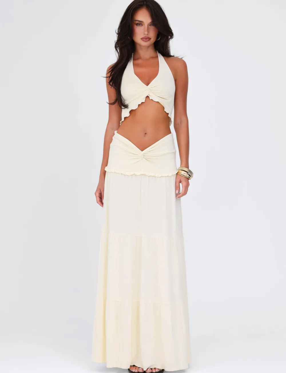 Tiger Mist Sets|Tops<KATYA HALTER TOP