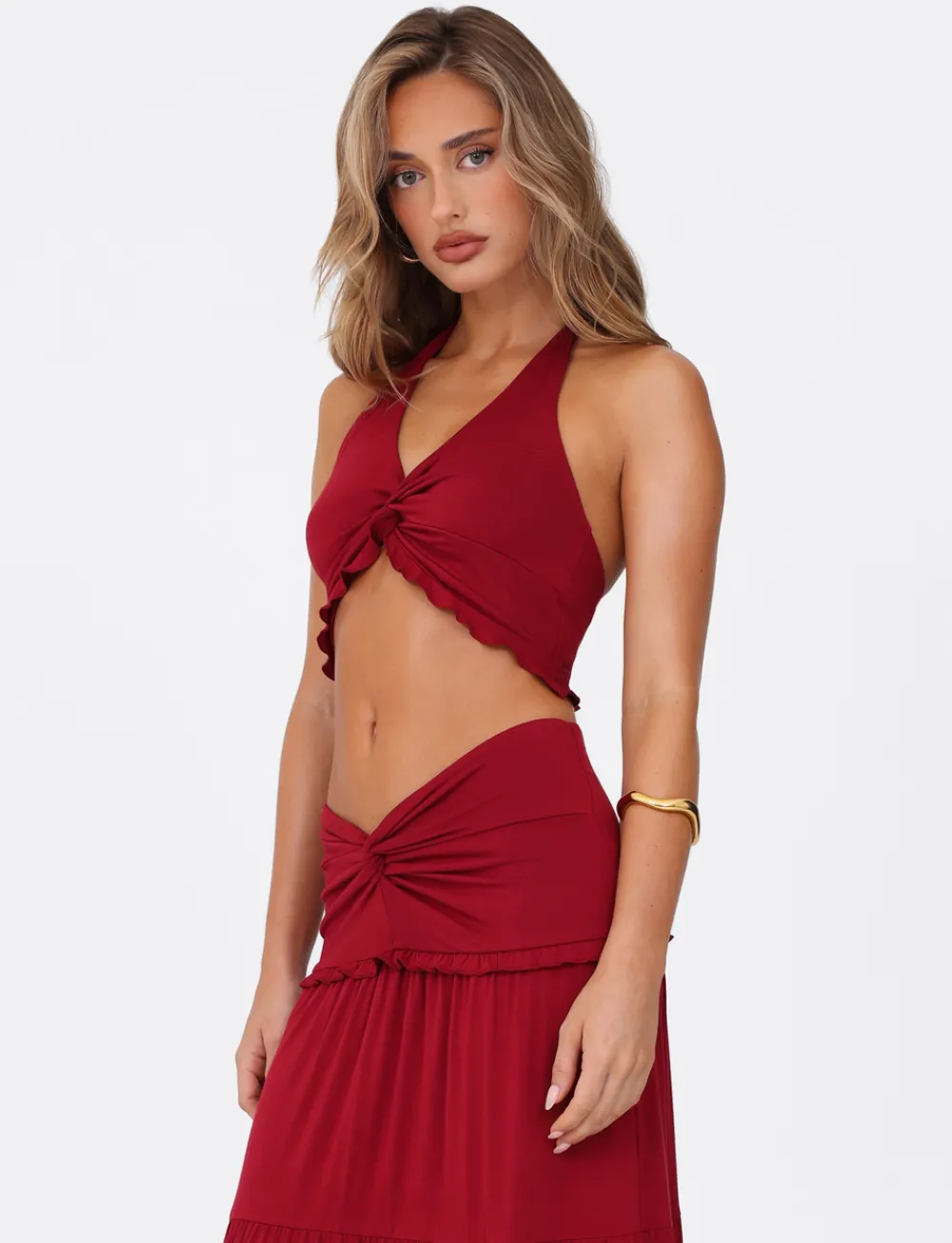 Tiger Mist Sets|Tops<KATYA HALTER TOP