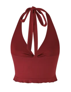 Tiger Mist Sets|Tops<KATYA HALTER TOP