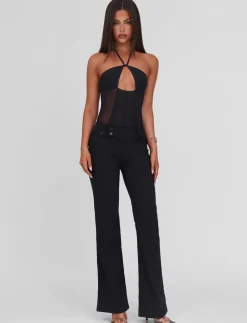 Tiger Mist Tops<MELANIA BODYSUIT