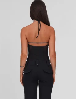 Tiger Mist Tops<MELANIA BODYSUIT