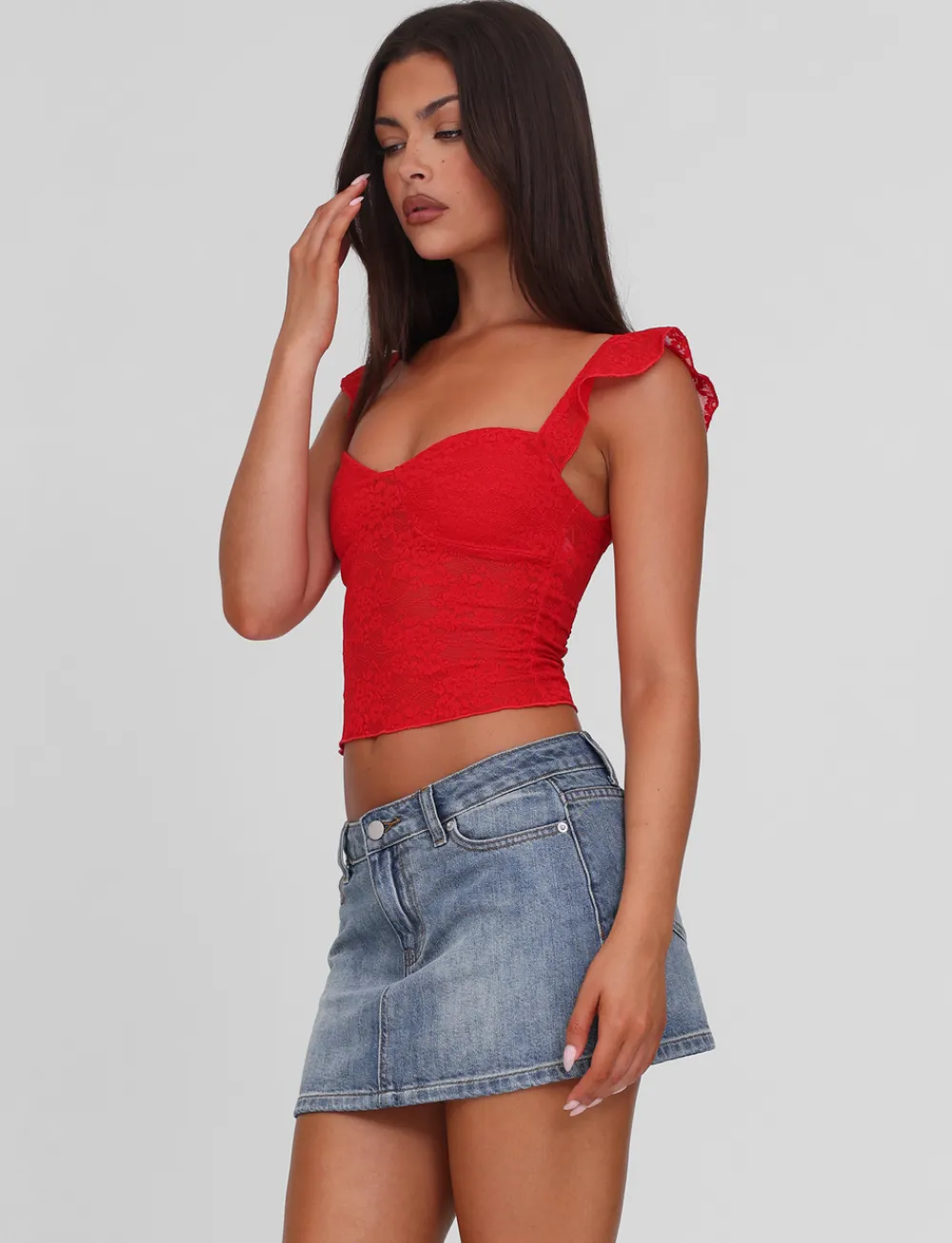 Tiger Mist Skirts<MICHAYLA MINI SKIRT