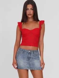 Tiger Mist Skirts<MICHAYLA MINI SKIRT