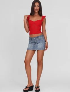 Tiger Mist Skirts<MICHAYLA MINI SKIRT