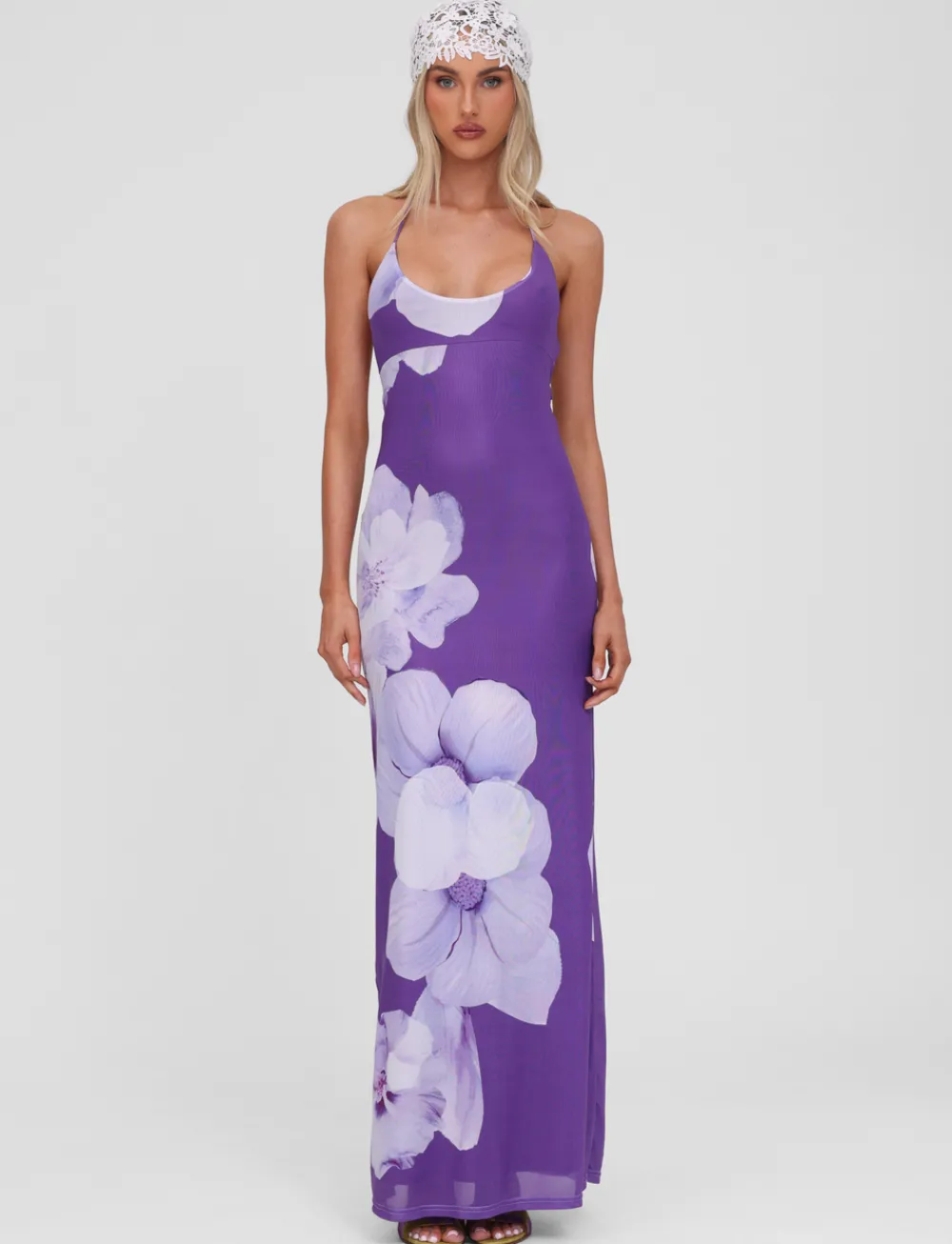 Tiger Mist Dresses<NOUR MESH MAXI DRESS