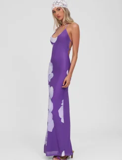 Tiger Mist Dresses<NOUR MESH MAXI DRESS
