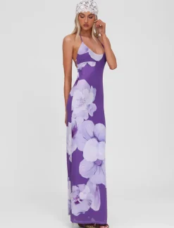 Tiger Mist Dresses<NOUR MESH MAXI DRESS