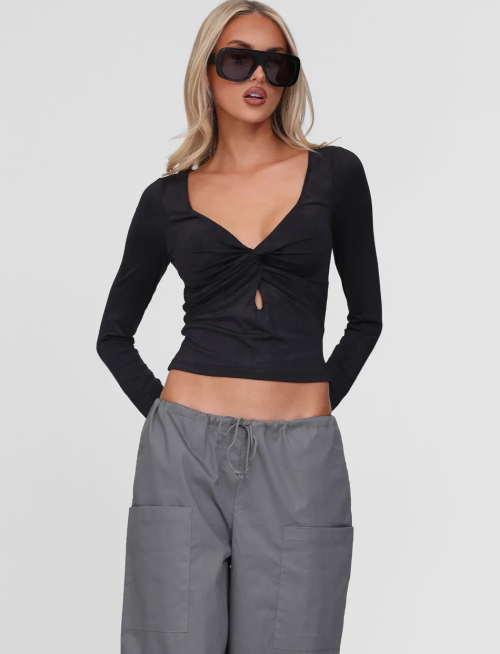 Tiger Mist Tops<SAFFIRA LONG SLEEVE TOP
