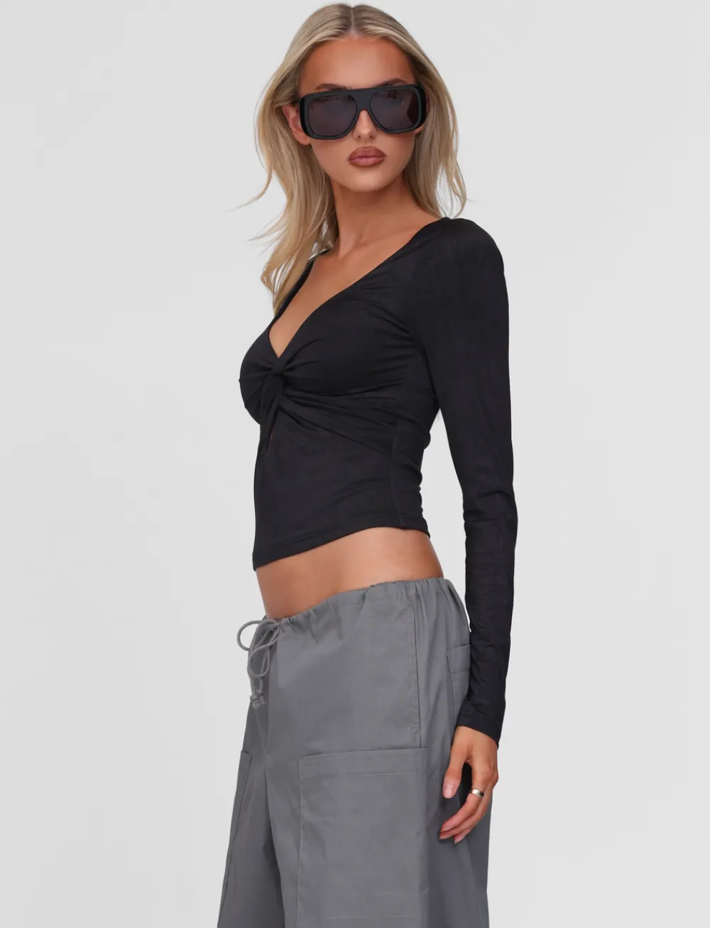 Tiger Mist Tops<SAFFIRA LONG SLEEVE TOP