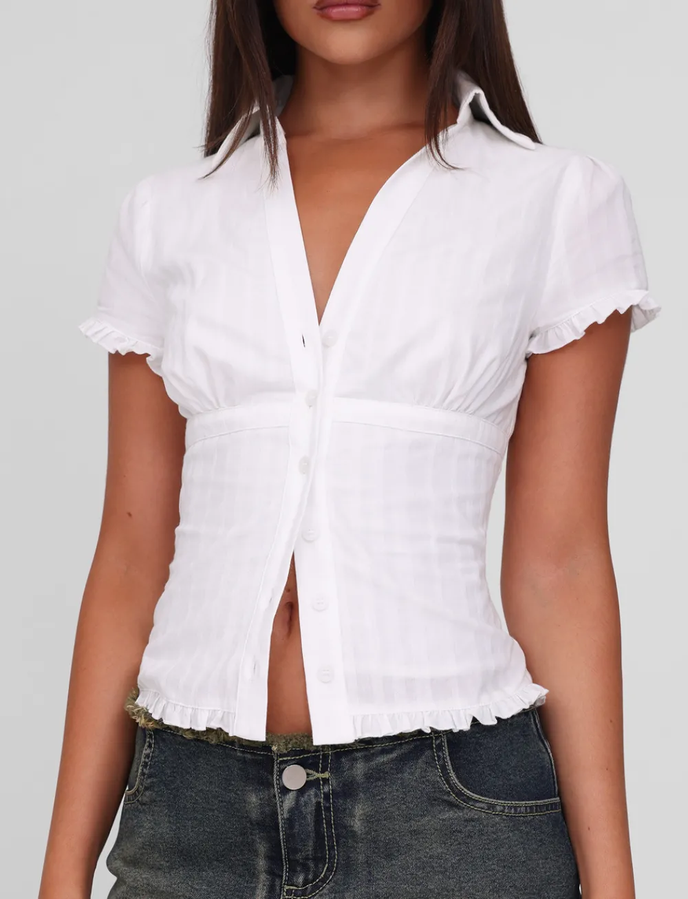 Tiger Mist Tops<VALERIE SHORT SLEEVE SHIRT