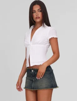 Tiger Mist Tops<VALERIE SHORT SLEEVE SHIRT